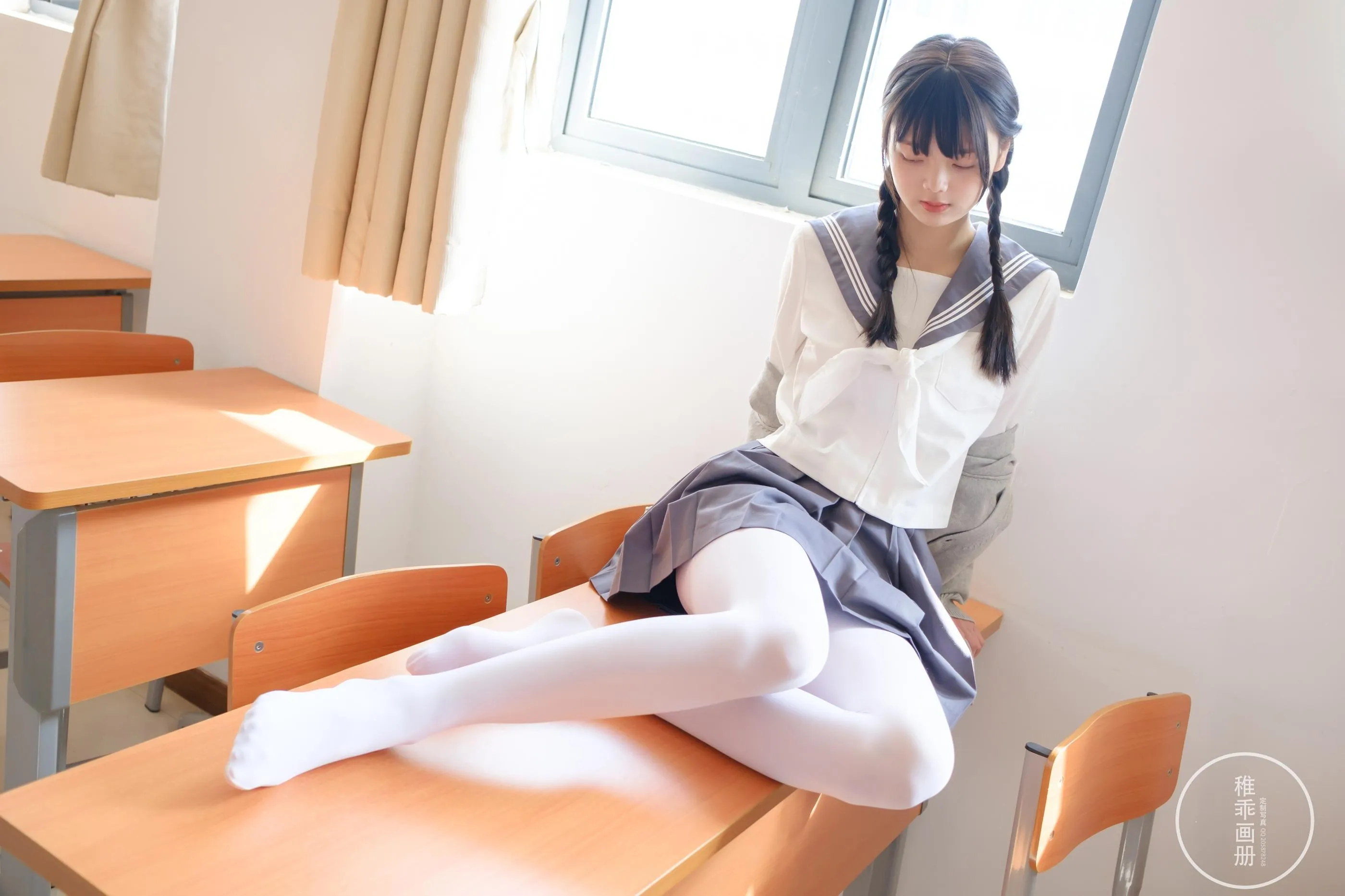 稚乖画册 – NO.05 晴空03 双马尾jk [71P]插图